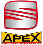 APEX Verlagingsveren voor Seat zijn leverbaar bij IMPROMAXX